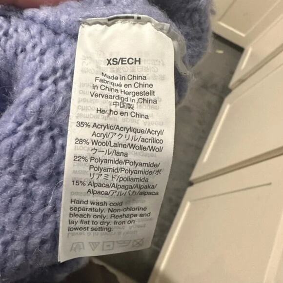 J.Crew Light Purple Wool Blend Sweater – Soft, Cozy & Classic - Picture 2 of 7